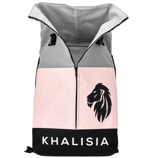 KHALISIA Rolltop Rucksack pink (1)