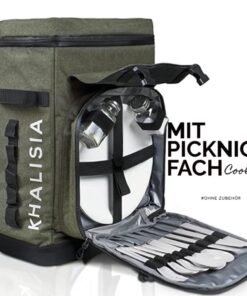 Khalisia CoolBag khaki picnic bag ladies backpack 1000 pixel